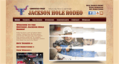 Desktop Screenshot of jhrodeo.com